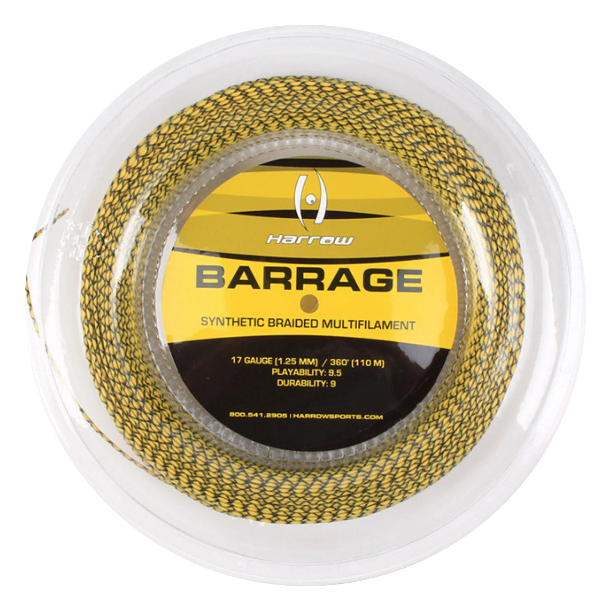 Barrage Squash String, 17 Gauge, 360' Reel - Image 3