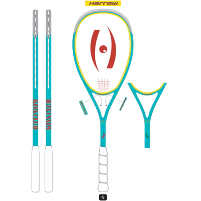 Custom Squash Racquet