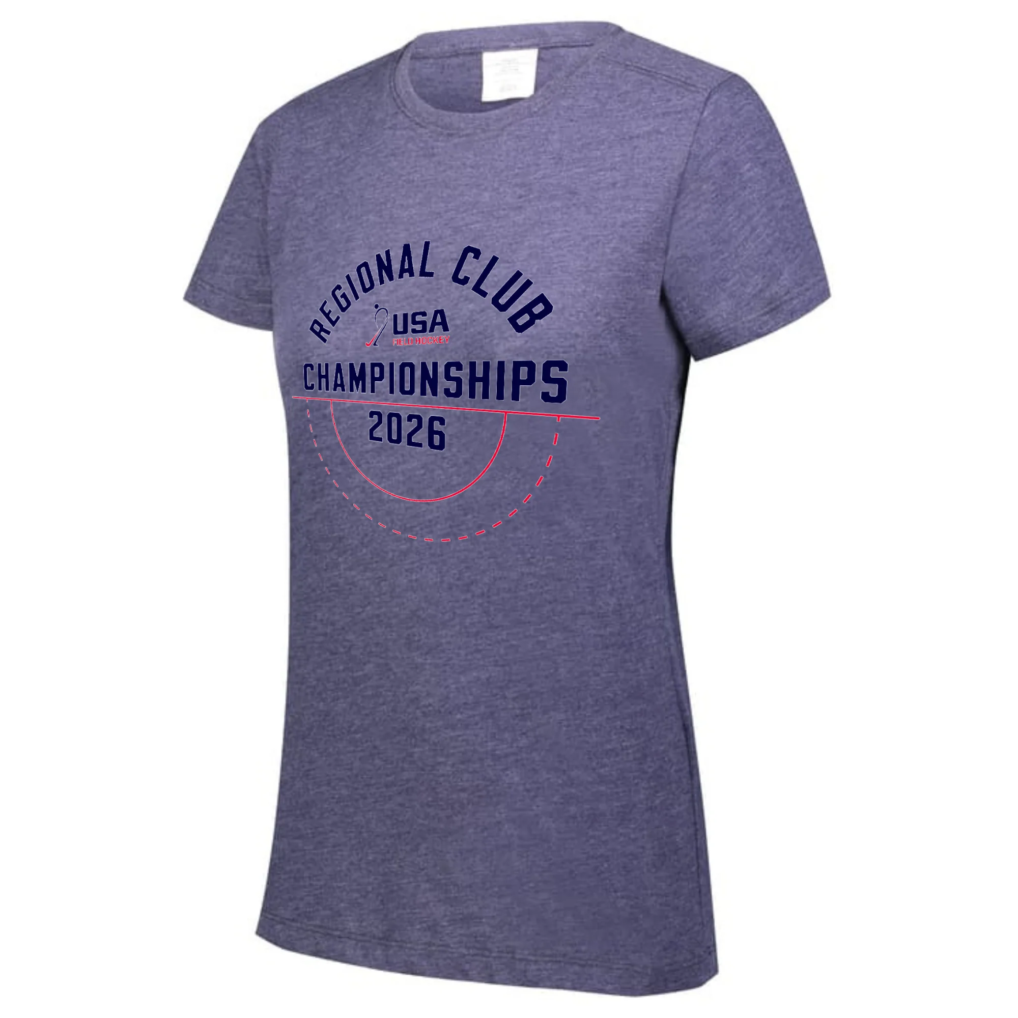 Triblend T-Shirt Women's - USA Field Hockey RCC & NCC 2026